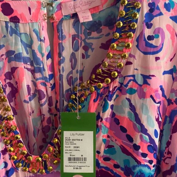 Lilly Pulitzer Colby Romper Size M - NWT - Picture 6 of 6